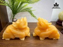 Cặp Tỳ Hưu Đá Ngọc Hoàng Long Cao 15 Ngang 12,5 (cm) 2,6kg-1 Đôi