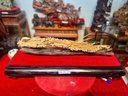 Cầu Như Ý Gỗ Hoàng Đàn Cao 19 Ngang 66 Sâu 10 (cm)