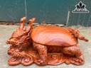 Tượng Long Quy Gỗ Cẩm Cao 23 Ngang 46 Sâu 31 (cm)