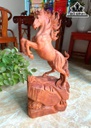 Tượng Ngựa Phong Thủy (Nhất Mã Phi Thiên) Gỗ Hương Cao 60 Ngang 27 Sâu 14 (cm)