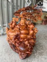 Tượng Phật Di Lặc Ngũ Phúc Gỗ Cẩm Cao 76 Ngang 50 Sâu 56 (cm)