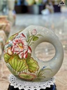 Bình Khuyên Gốm Bát Tràng Cao 27(cm)