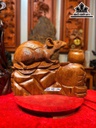 Tượng Chuột Phong Thủy Gỗ Ngọc Am Cao 35 Ngang 48 Sâu 14 (cm)