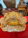 Tượng Thiềm Thừ Gỗ Ngọc Am Cao 36 Ngang 52 Sâu 40 (cm)