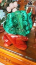 Tinh Thể Huyền Thoại Đá Malachite Cao Cả Đế 26 Ngang 25 (cm) -8,3kg