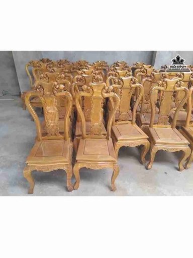 Ghế Gỗ Dỗi Vàng