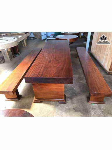 Bộ Bàn Ghế K3 Gỗ Cẩm Hồng  Dài 3m03