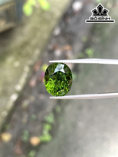 Viên Đá Tourmaline Cao 13 Ngang 10,5 Sâu 8 (mm) 6,78gr