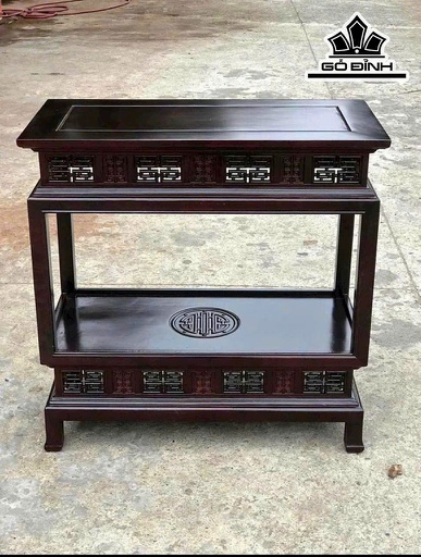 Đôn Kê Gỗ Lim Cao 80 Ngang 80 Sâu 40 (cm)