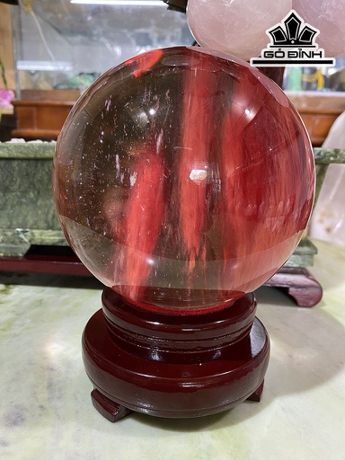 Bi Cầu Thủy Tinh Đường Kính Hạt 13 (cm) 13cts 3,07kg