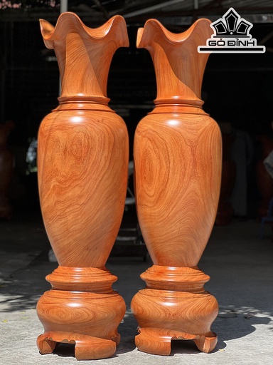 Lục Bình Gỗ Hương Cao 170 Đường Kính 48 (cm) DS17