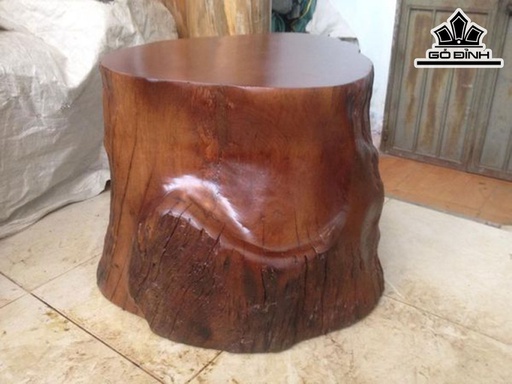 Đôn Gỗ Gỗ Sao Xanh Cao 43 Ngang 59 Sâu 55 Mặt 54-46 (cm) DS807