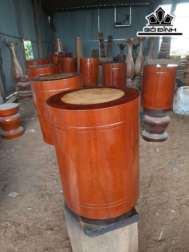 Đôn Gỗ Lim Cao 48 Đường Kính 38 (cm) - HĐL