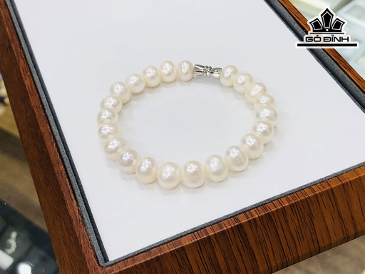 Vòng Tay Ngọc Trai Tròn Size 8 li