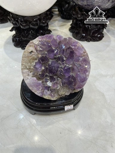 Tinh Thể Đá Thạch Anh Tím Cao 14 (cm) 2,7kg
