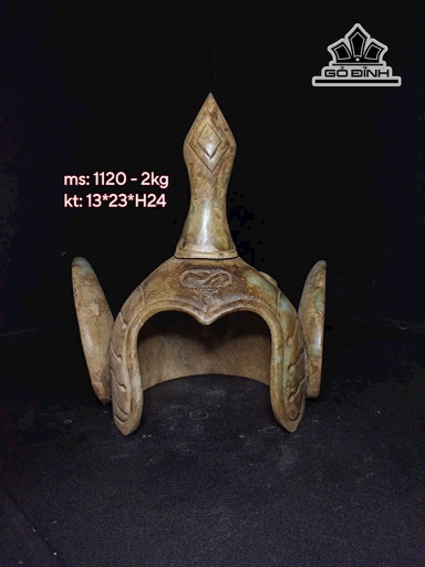 Chiếc Mũ Đá Cẩm Thạch Cao 24 Ngang 13 Sâu 23 (cm)