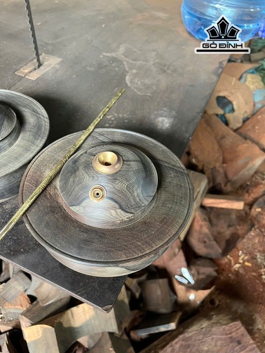 Bát Điếu Gỗ Cẩm Thị Đường Kính 22 (cm)