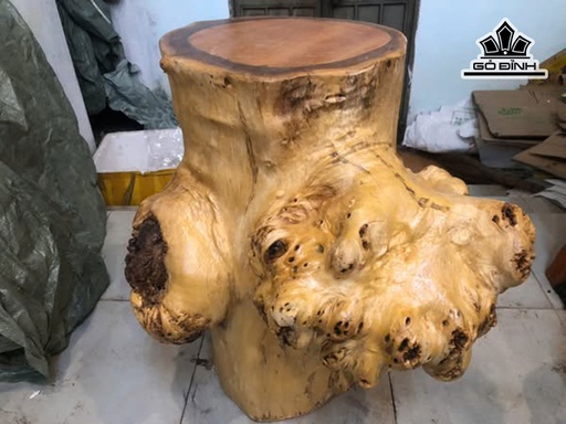 Đôn Gỗ , Gỗ Gõ Vàng Cao 65 Ngang 68 Sâu 48 Mặt 38-37 (cm) DG159