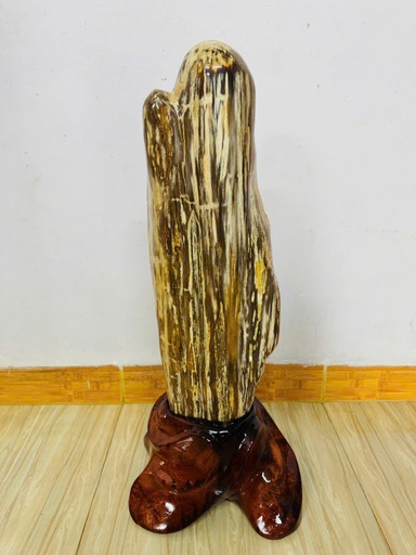 Tác Phẩm Gỗ Hóa Thạch Cao 75 Ngang 22 (cm) 25,5kg