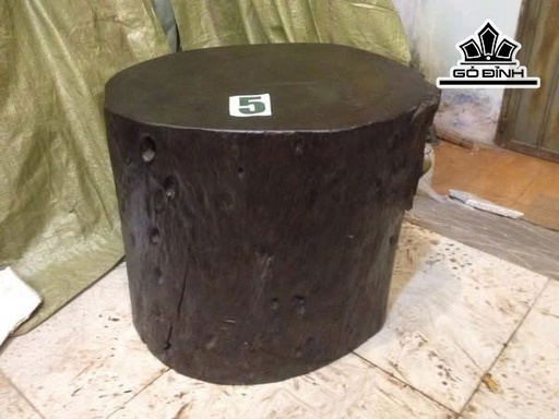 Đôn Gỗ Gỗ Sao Xanh Cao 42 Mặt 44-38 (cm) DS5