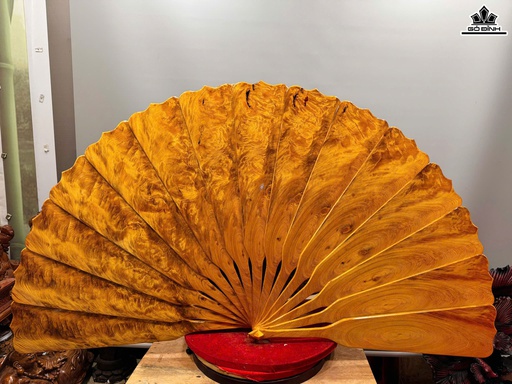 Quạt Treo Tường Gỗ Pơ Mu Cao 94 Rộng 175 (cm)