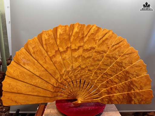 Quạt Treo Tường Gỗ Pơ Mu Cao 86 Rộng 160 (cm)