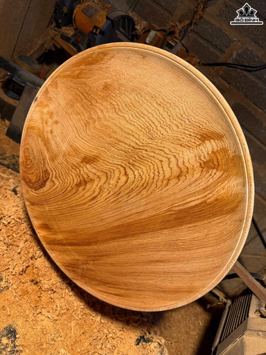 Đĩa Gỗ Trang Trí Gỗ Ngọc Am Dày 3 Đường Kính 42 (cm)